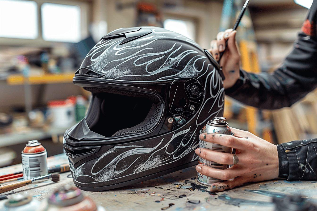 Comment peindre son casque de moto ?