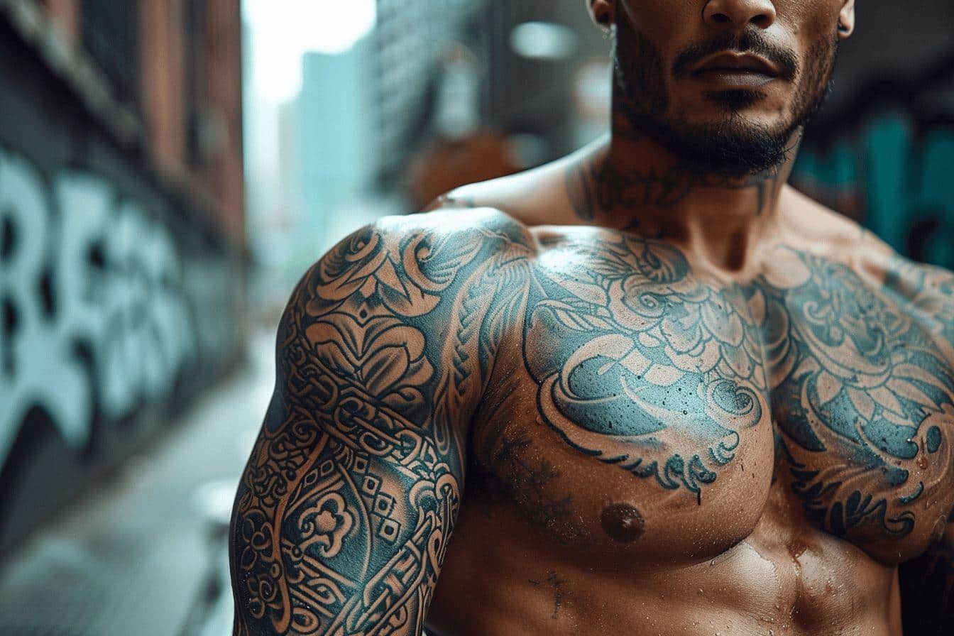 Tatouage bras homme