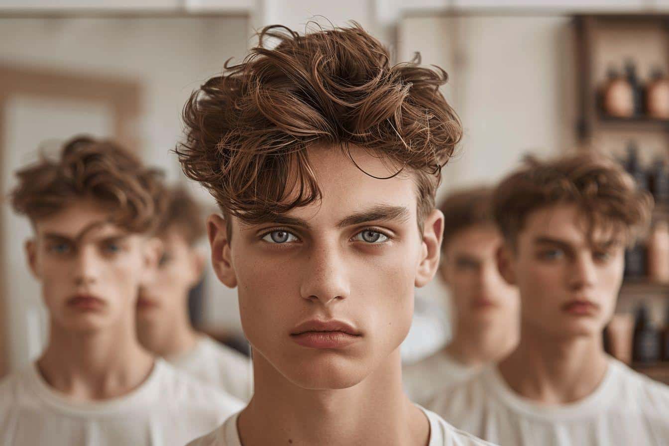 Type de coiffure homme, choisir en fonction de la forme de son visage
