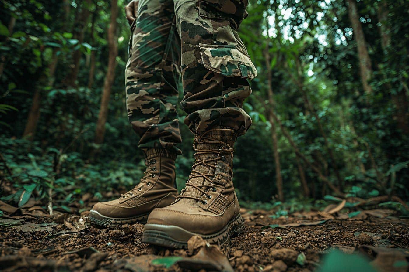 Porter le look militaire